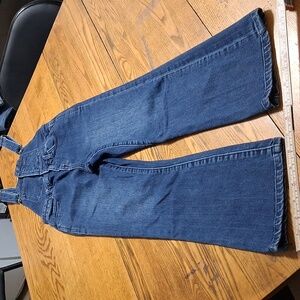LUCKY BRAND Overalls Jean Womens 00 / 24 Blue  Preowned Used BOOTCUT ?? Denim